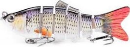 7-delige Swimbait forel Kunstaas voor snoek