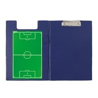 Taktiekbord met klem/clip, dubbelzijdig, met stift