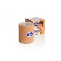 Curetape-Kinesiotape-Fysiotape 7,5 cm. x 5 m. Beige