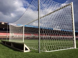 WK doelnetten 7,5x2,5x2,0x2,0 M hexagonaal, PP knooploos