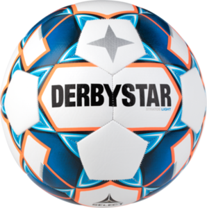 Derbystar Stratos Light - Wit Blauw Oranje
