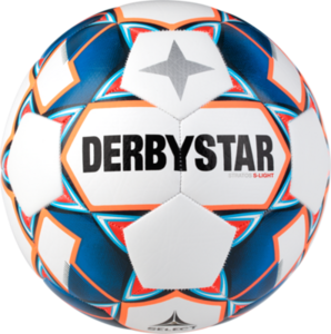Derbystar Stratos S-Light wit blauw oranje