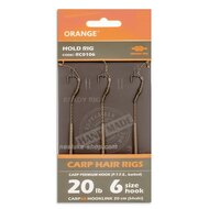 Carp Hair Rigs, 20 cm (20lb, Hook #6, Series 1),  3pcs