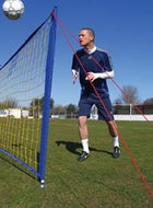 Voetvolleyset Hoog: 6 meter breed en 160cm hoog