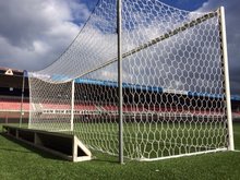 WK doelnetten 7,5x2,5x2,0x2,0 M hexagonaal, PP knooploos