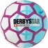 Derbystar Street Soccer Wit blauw paars